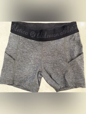 Lululemon What The Sport Short
Heathered Black / Black Size 4